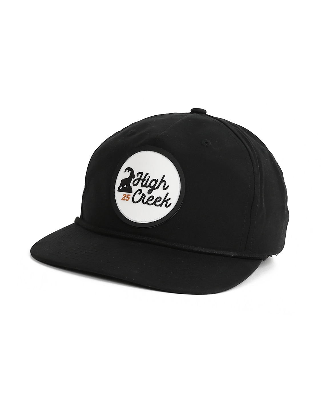 Ibex Standing Script Patch Hat