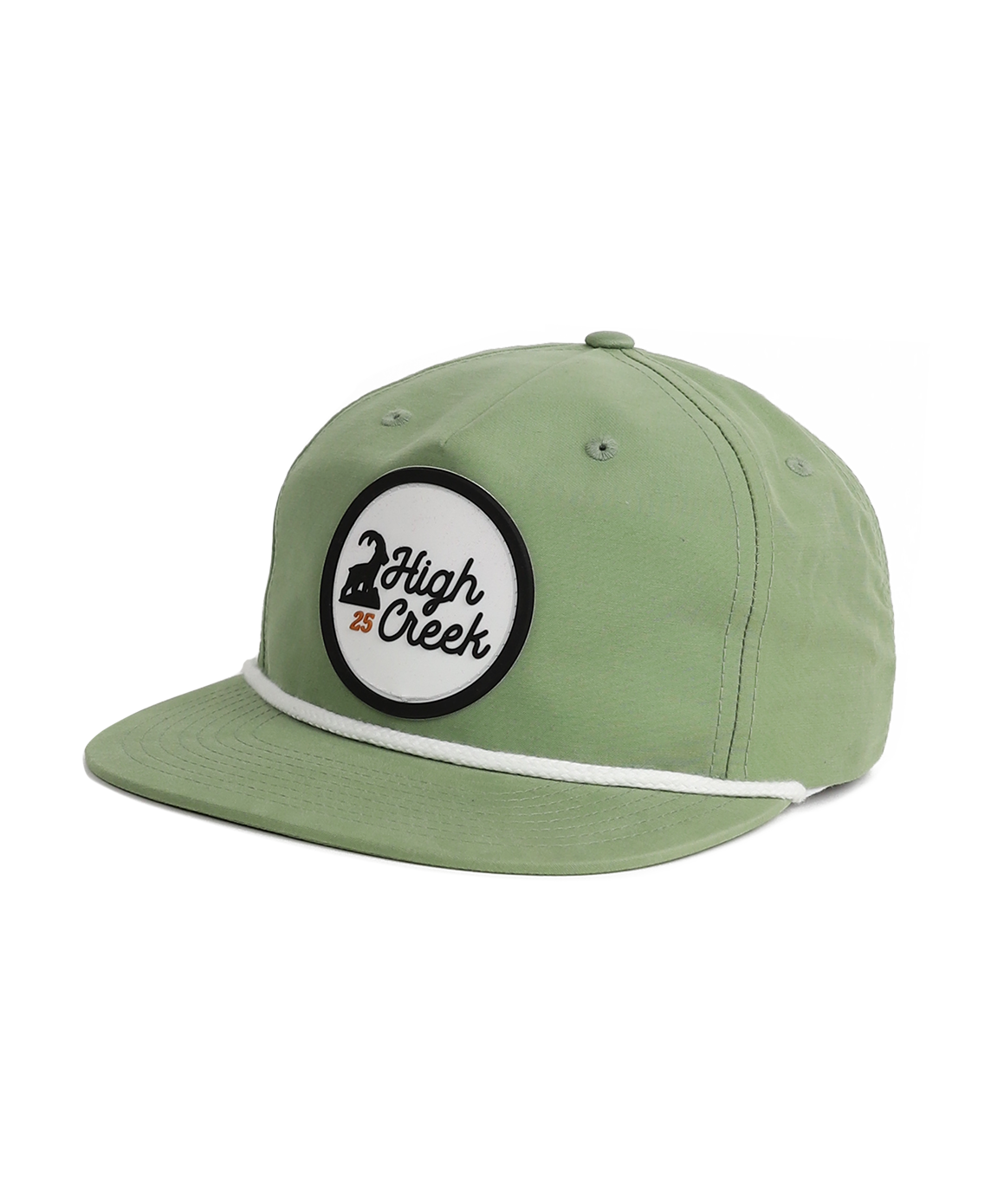 Ibex Standing Script Patch Hat