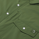 4 Mile Creek Pearl Snap Button - Up Green - High Creek