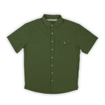 4 Mile Creek Pearl Snap Button - Up Green - High Creek