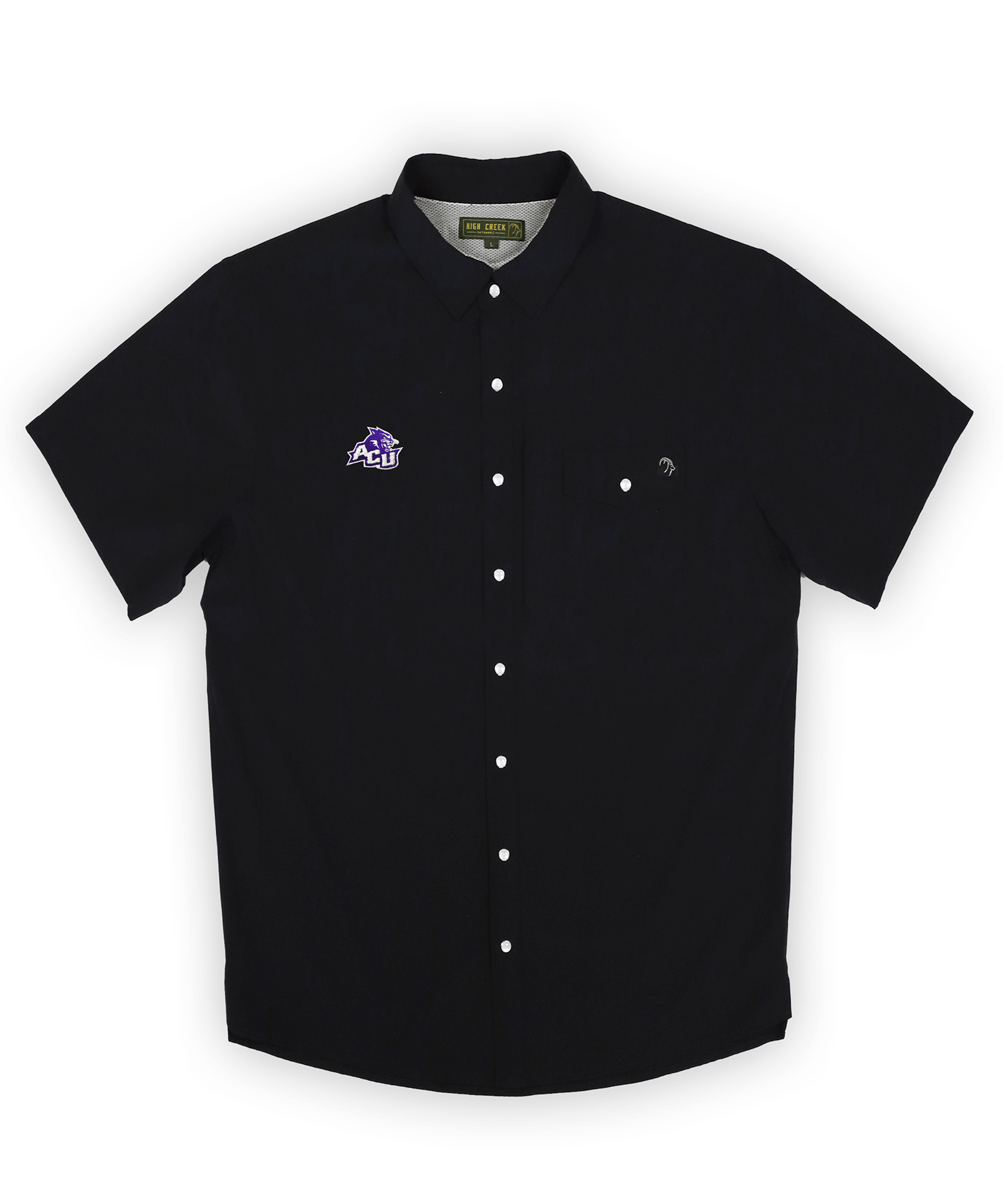 ACU Black 4 Mile Pearl Snap - High Creek