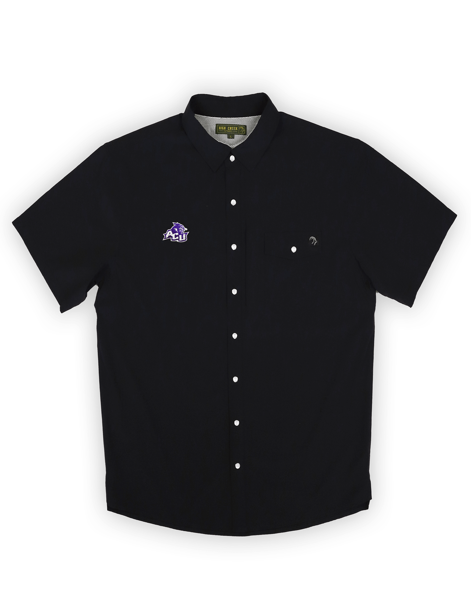 ACU Black 4 Mile Pearl Snap - High Creek