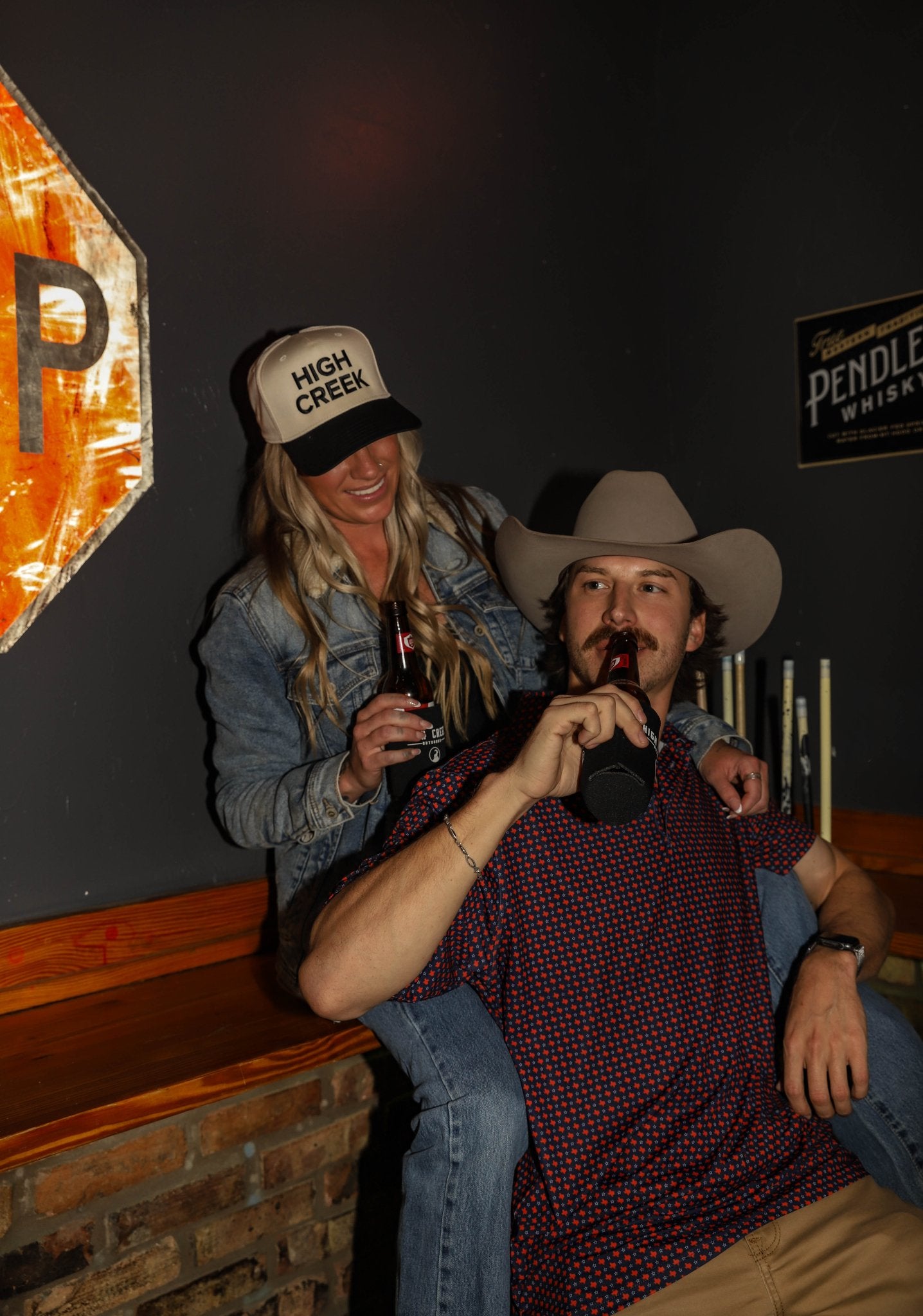 All Caps Trucker - High Creek