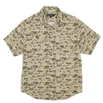 Baylor University Burk Short Sleeve Button Up - High Creek