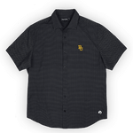 Baylor University Burk Short Sleeve Button Up Black - High Creek