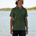 Baylor University Interlocking BU Polo - High Creek