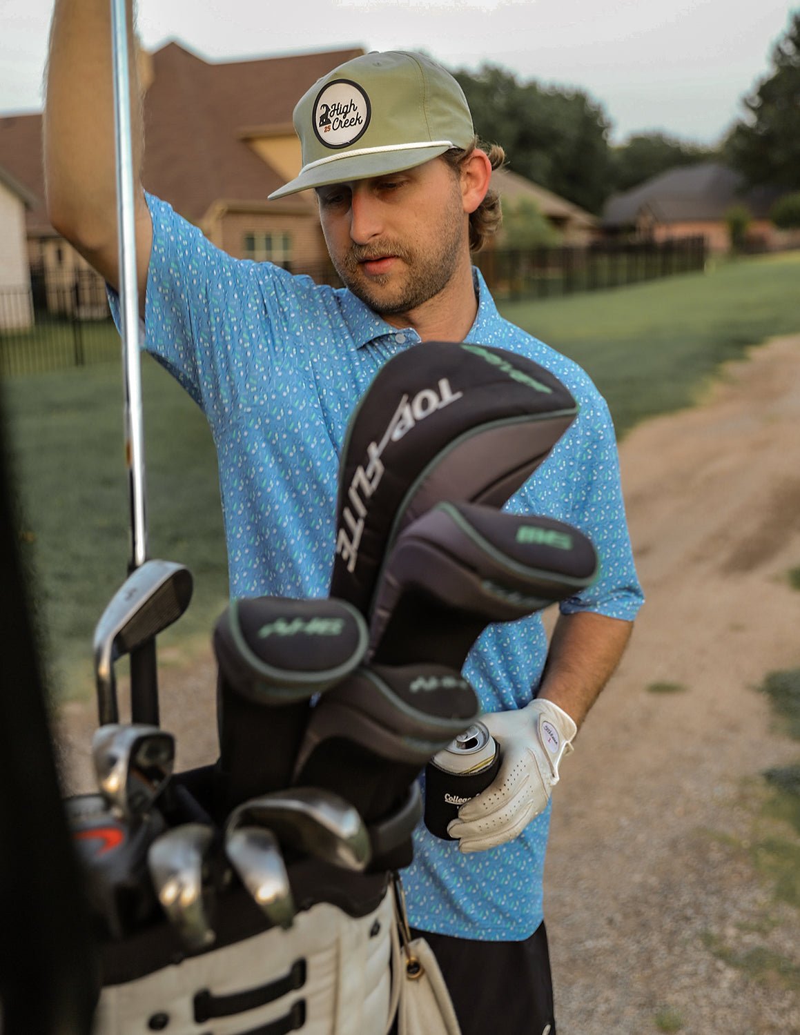 Beer Thirty Printed Polo - High Creek