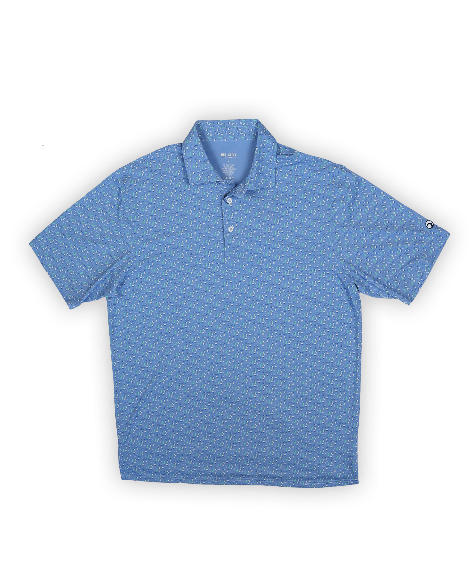 Beer Thirty Printed Polo - High Creek