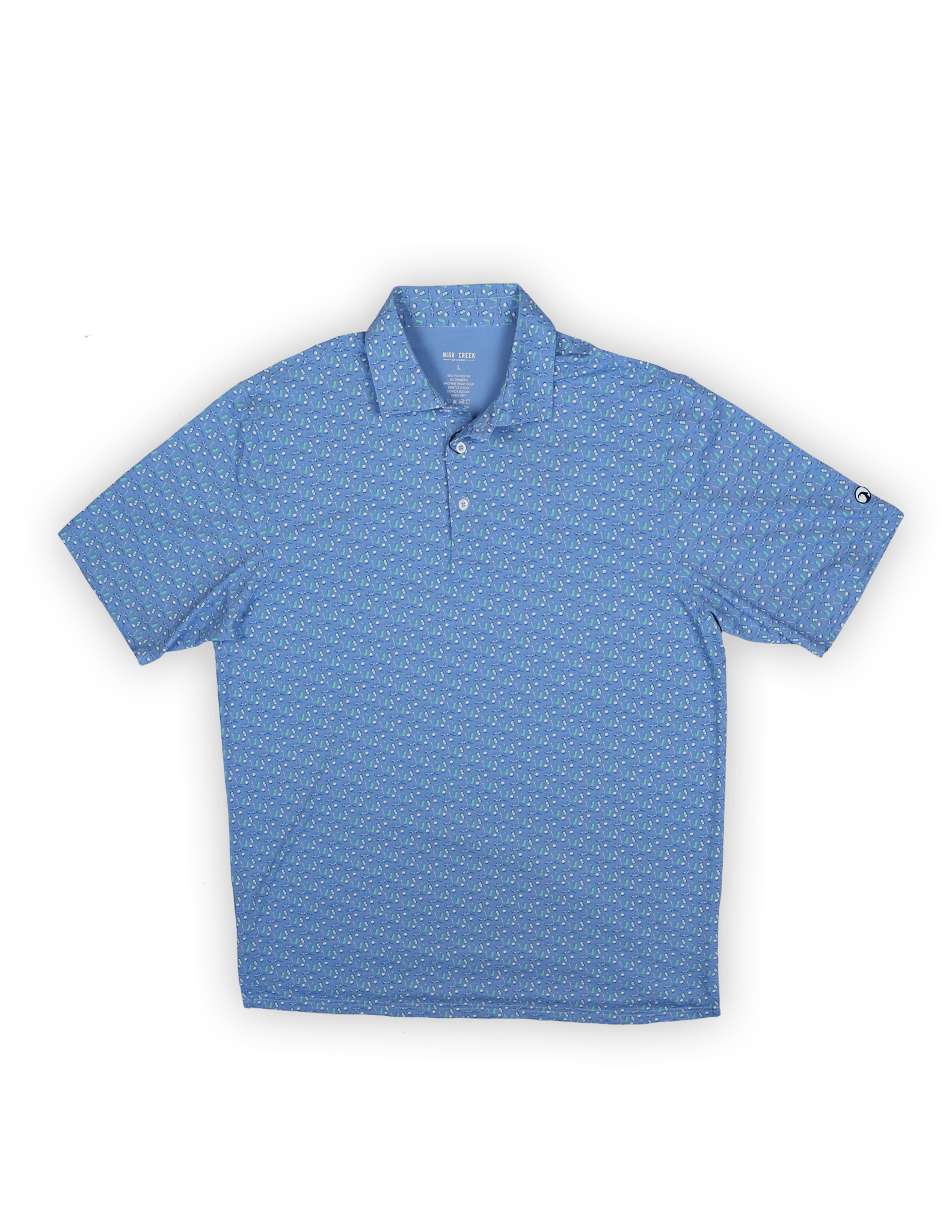 Beer Thirty Printed Polo - High Creek
