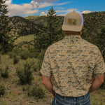 Cadmium Ibex Patch Mesh Back Hat Khaki - High Creek