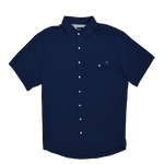 COMING SOON: 4 Mile Creek Pearl Snap Button-Up Navy - High Creek