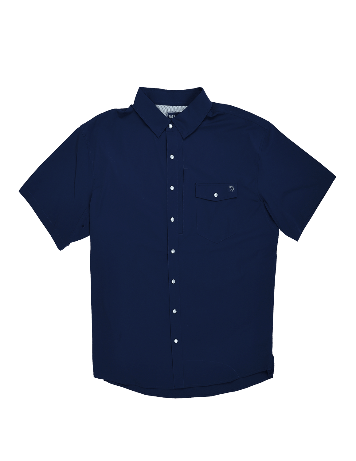 COMING SOON: 4 Mile Creek Pearl Snap Button-Up Navy - High Creek