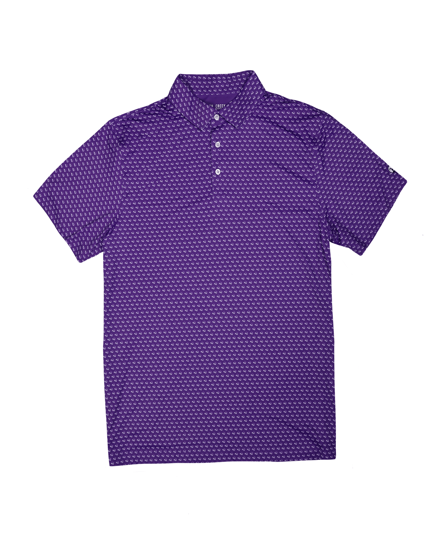 COMING SOON: ACU Purple Stairstep Polo - High Creek