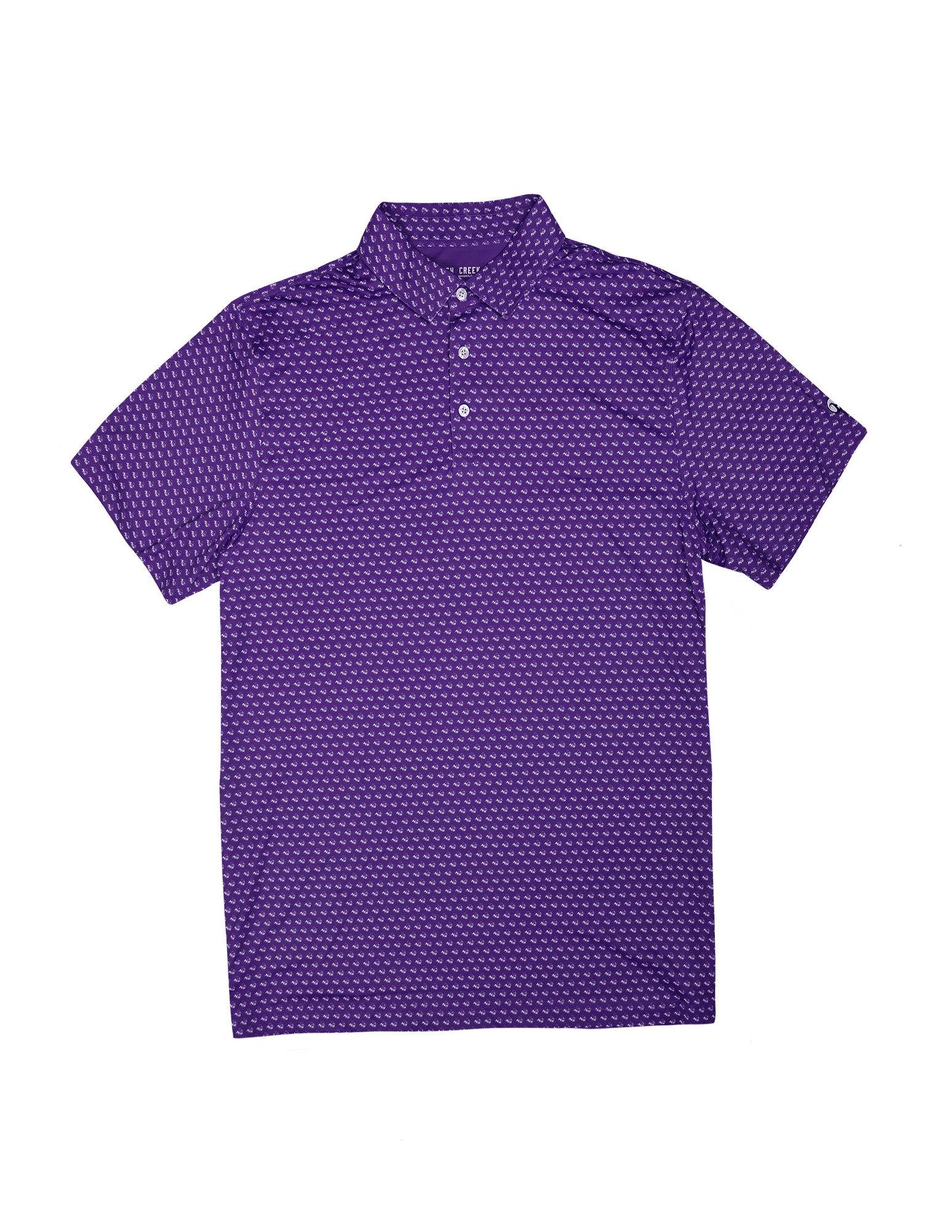 COMING SOON: ACU Purple Stairstep Polo - High Creek