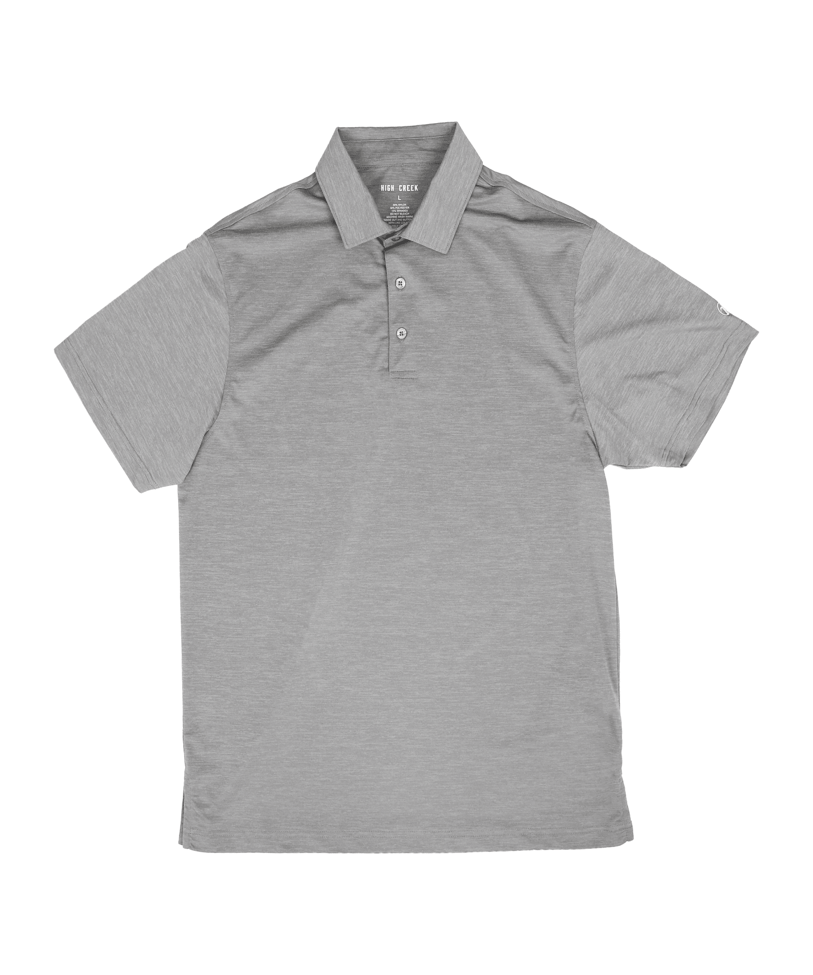 COMING SOON: The Clayton Light Grey Polo - High Creek
