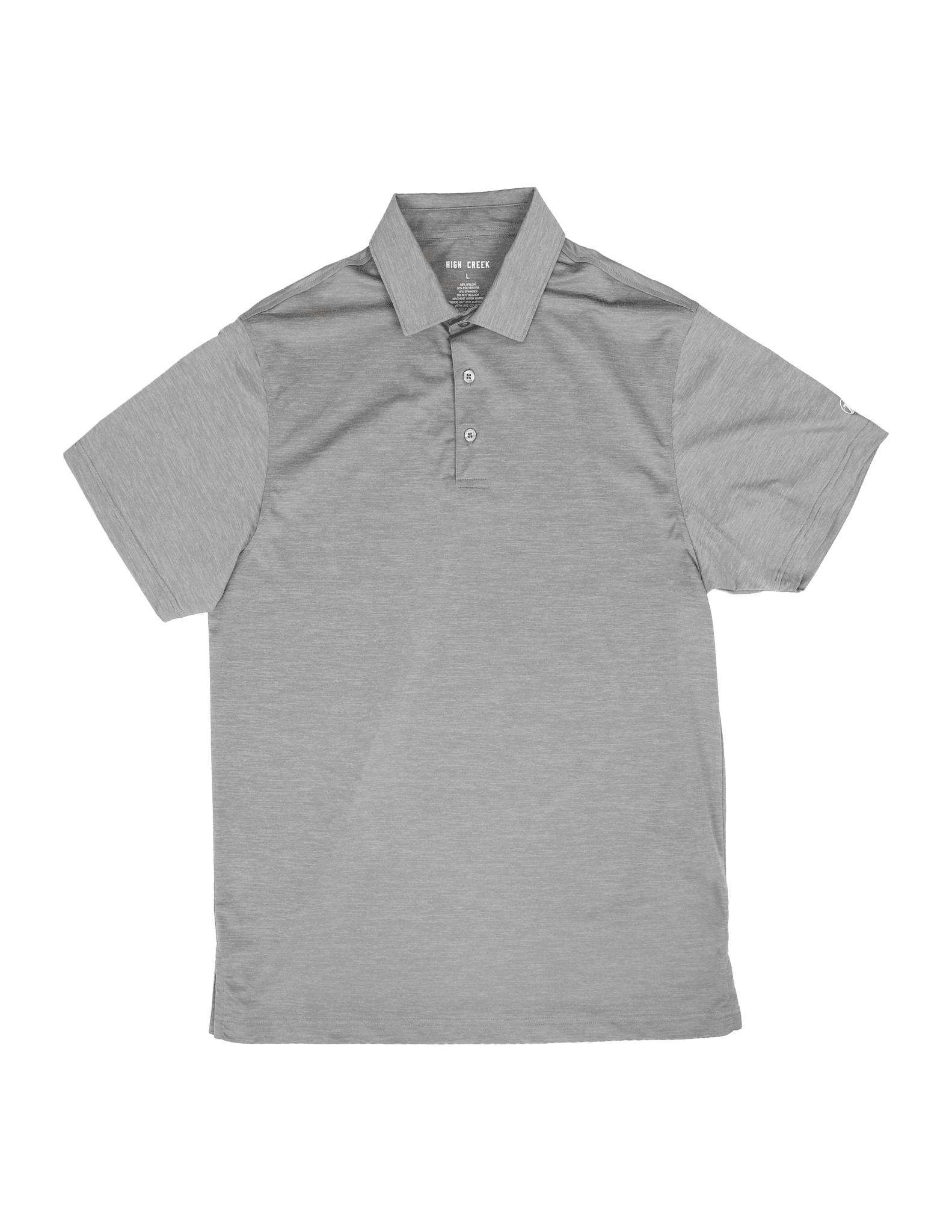 COMING SOON: The Clayton Light Grey Polo - High Creek