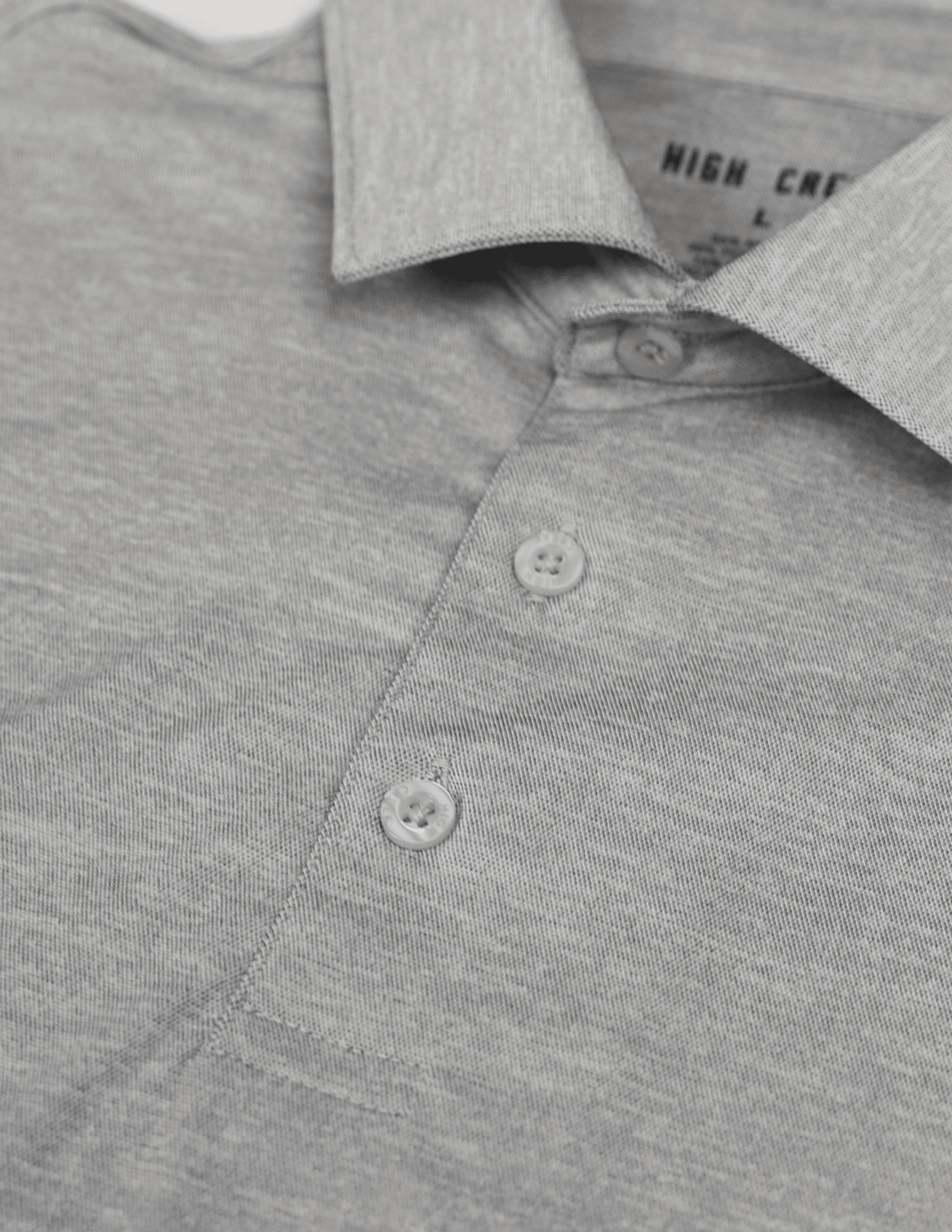 COMING SOON: The Clayton Light Grey Polo - High Creek