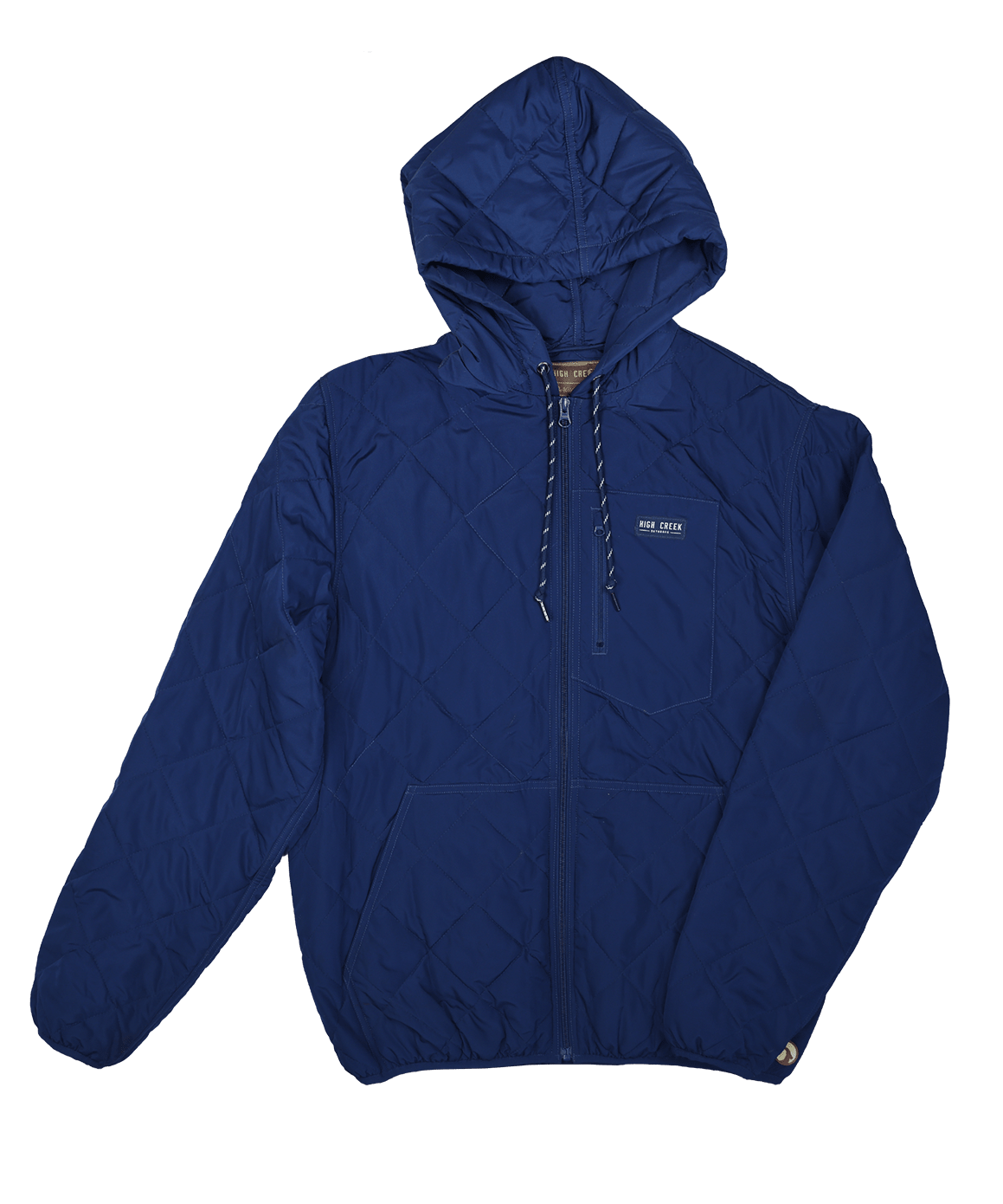 COMING SOON: The Graham Hooded Puffer Jacket Navy - High Creek