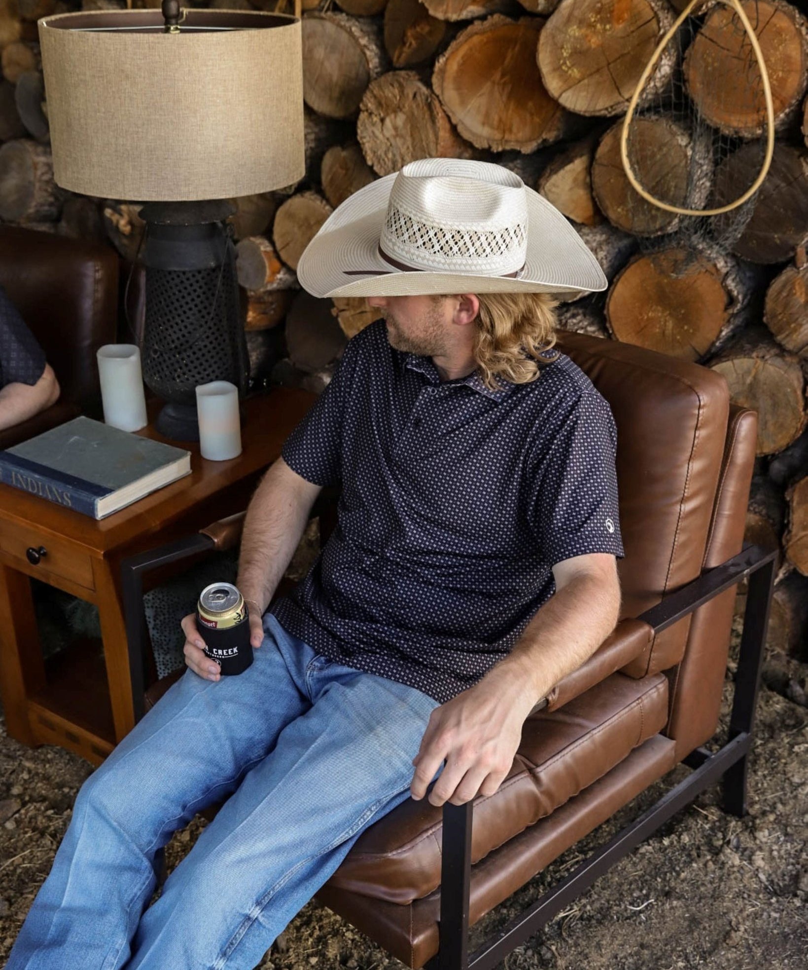 COMING SOON: The Lonestar Polo Black and Grey - High Creek