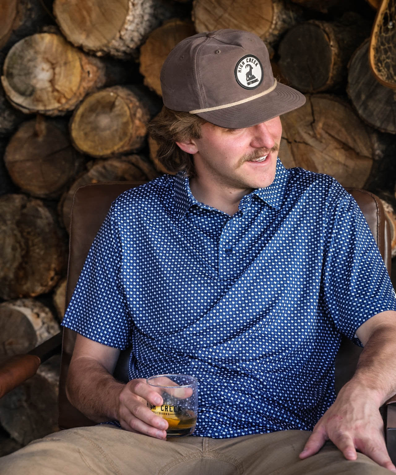 COMING SOON: The Lonestar Polo - Navy - High Creek