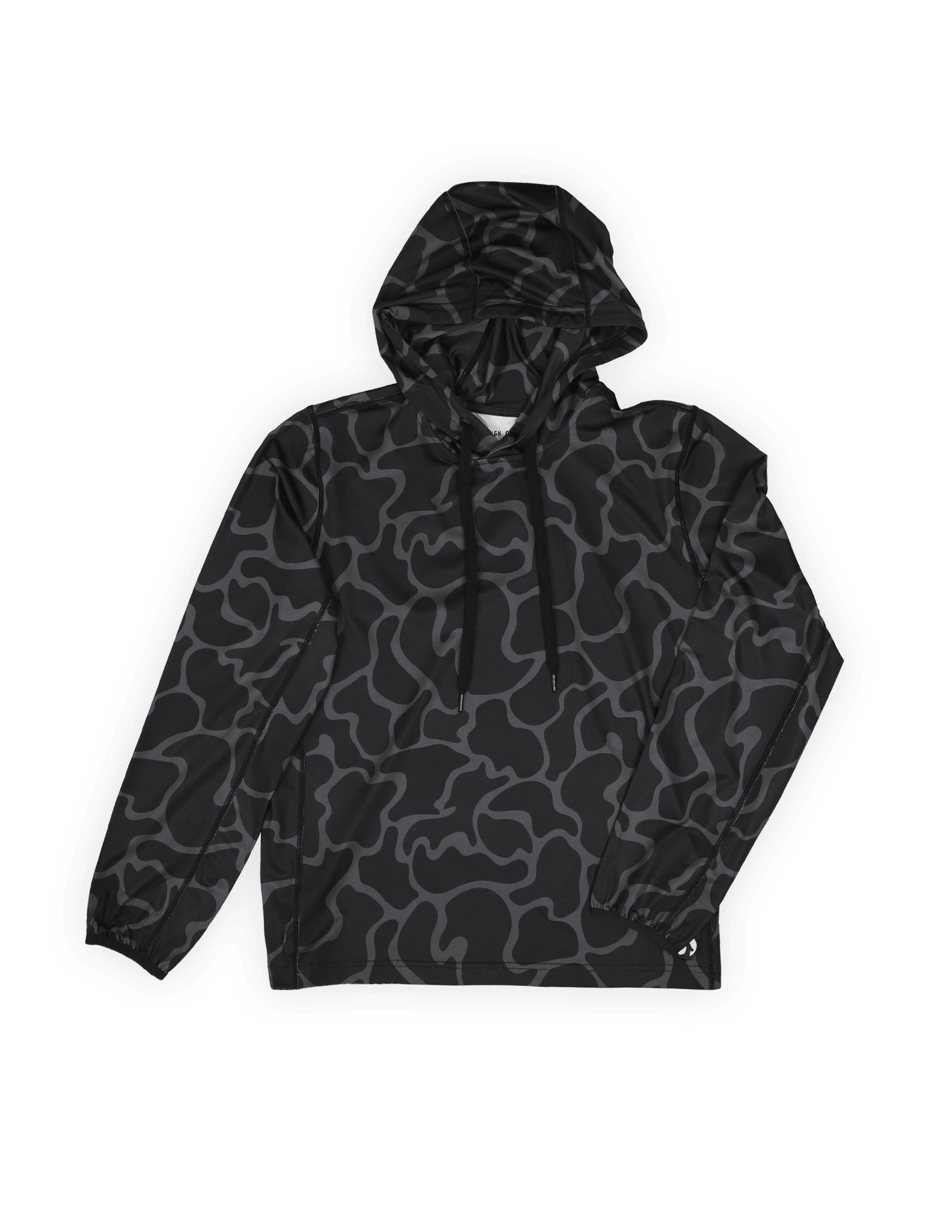 COMING SOON: The Youth Long Hollow Performance Hoodie Black Camo - High Creek