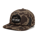 Cripple Creek Oval Patch Camo Hat Bark Duck Camo - High Creek