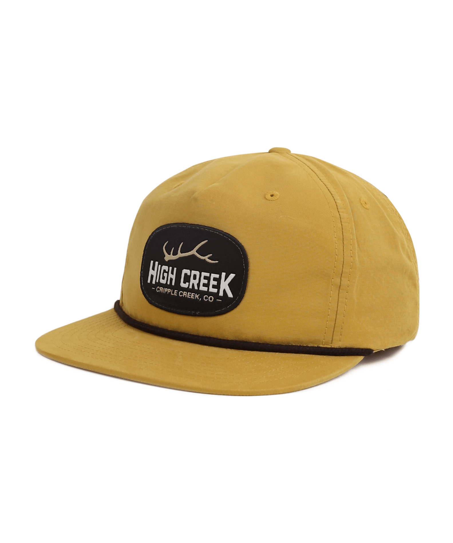 Cripple Creek Oval Patch Hat Biscuit - High Creek