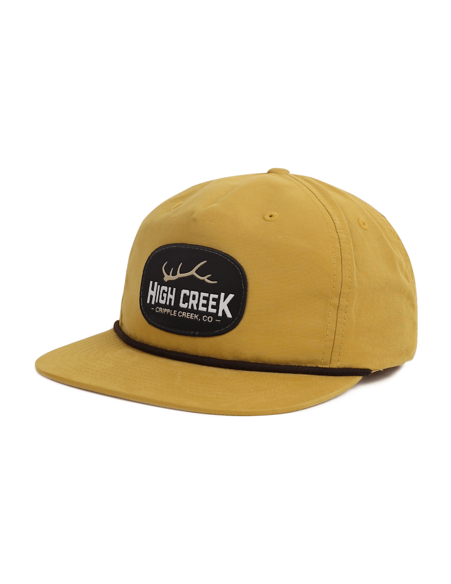 Cripple Creek Oval Patch Hat Biscuit - High Creek
