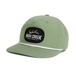 Cripple Creek Oval Patch Hat Sage - High Creek