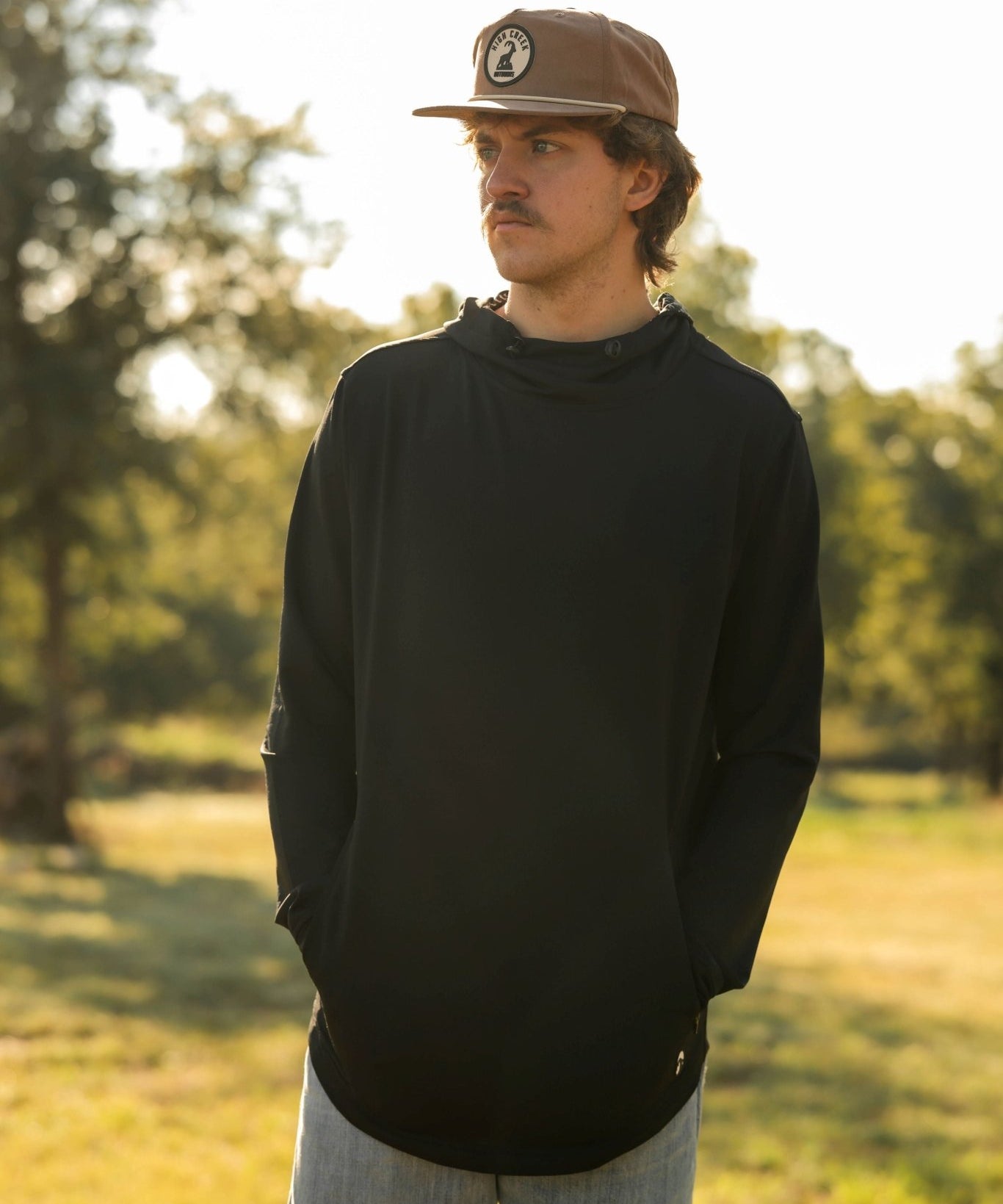 Daily Hoodie Black - High Creek