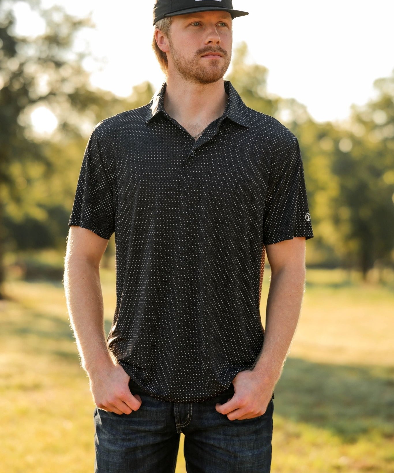Dottin Around Polo Black - High Creek