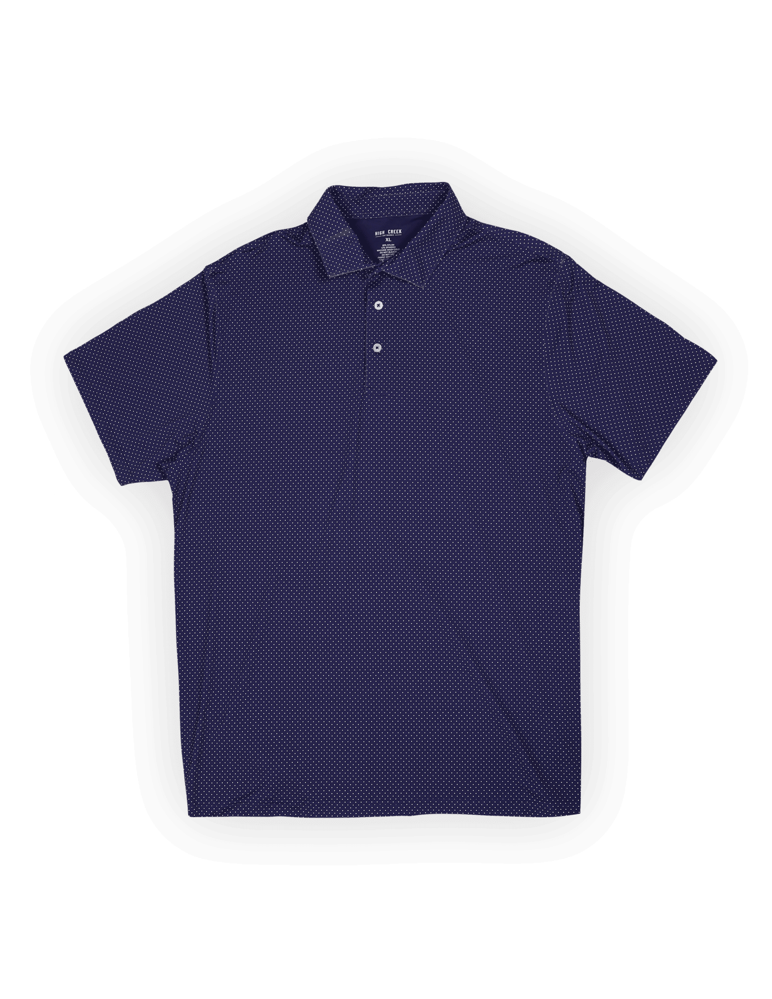 Dottin Around Polo Navy - High Creek