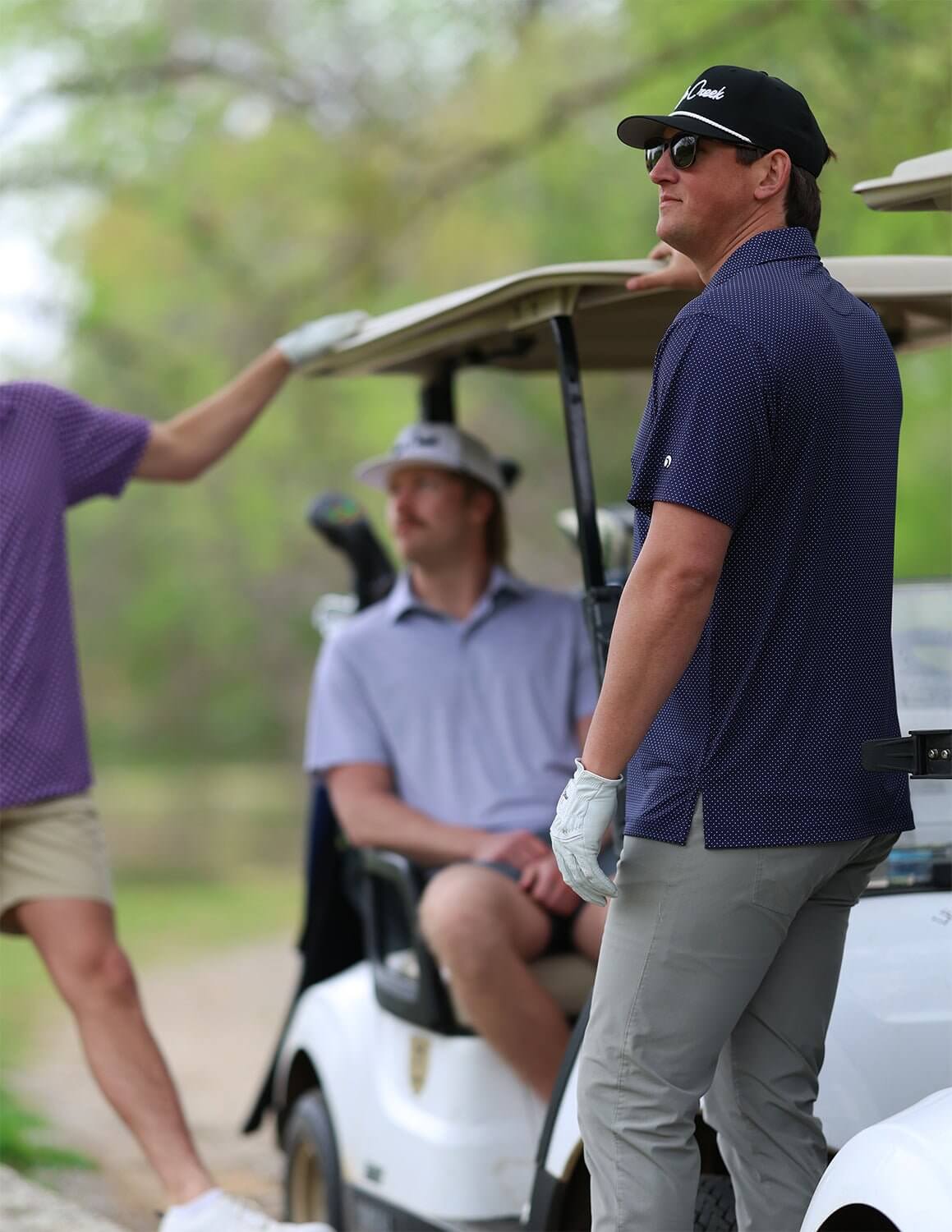 Dottin Around Polo Navy - High Creek