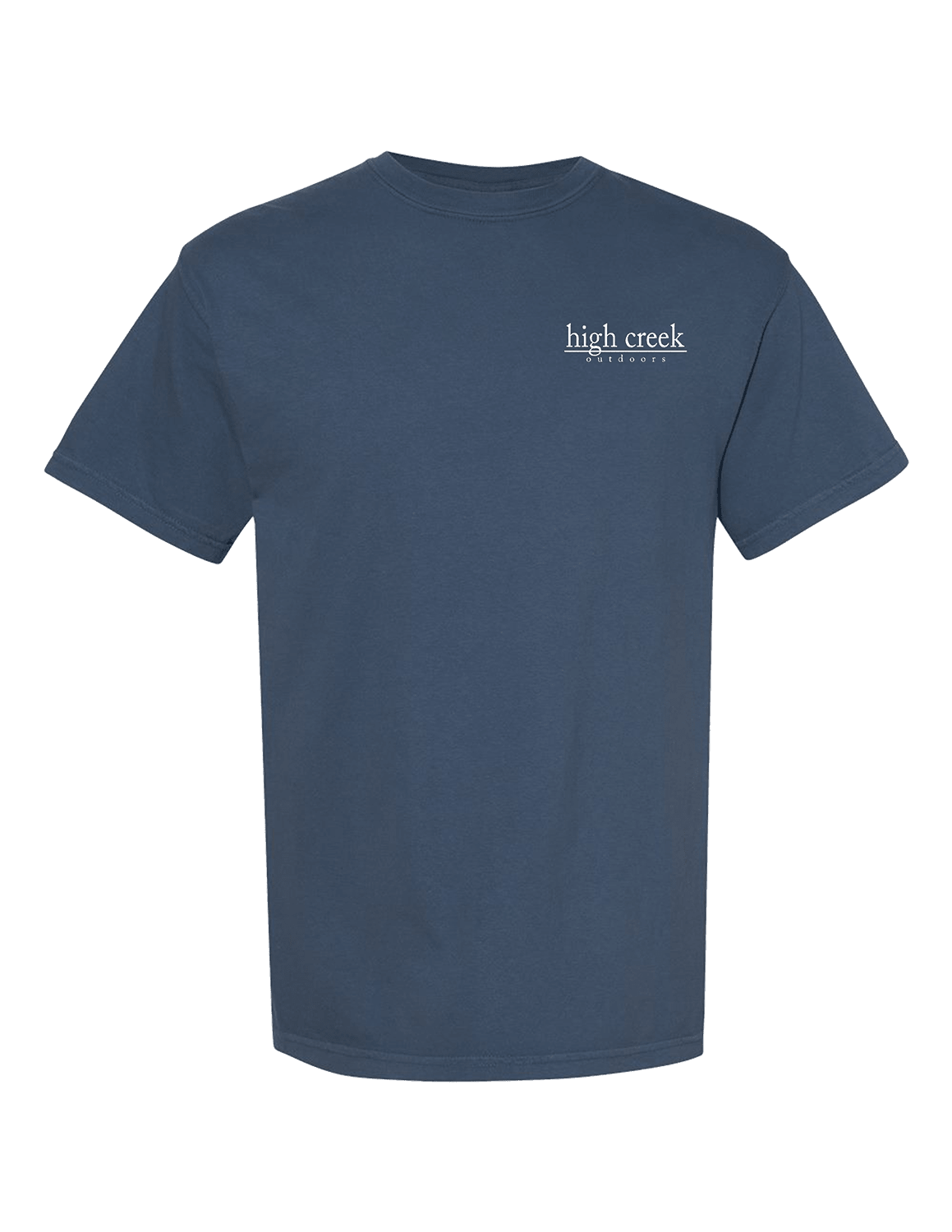High Creek American Flag Short Sleeve Blue Jean - High Creek