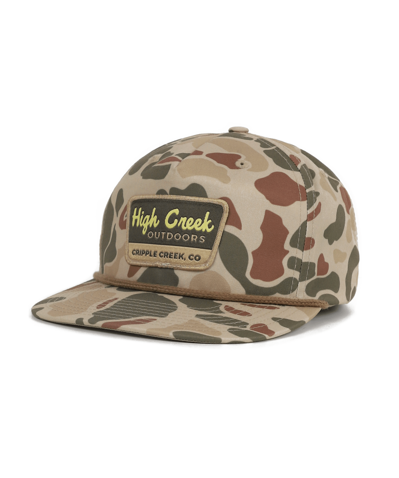 High Creek National Park Camo Patch Hat Harvest Duck Camo - High Creek