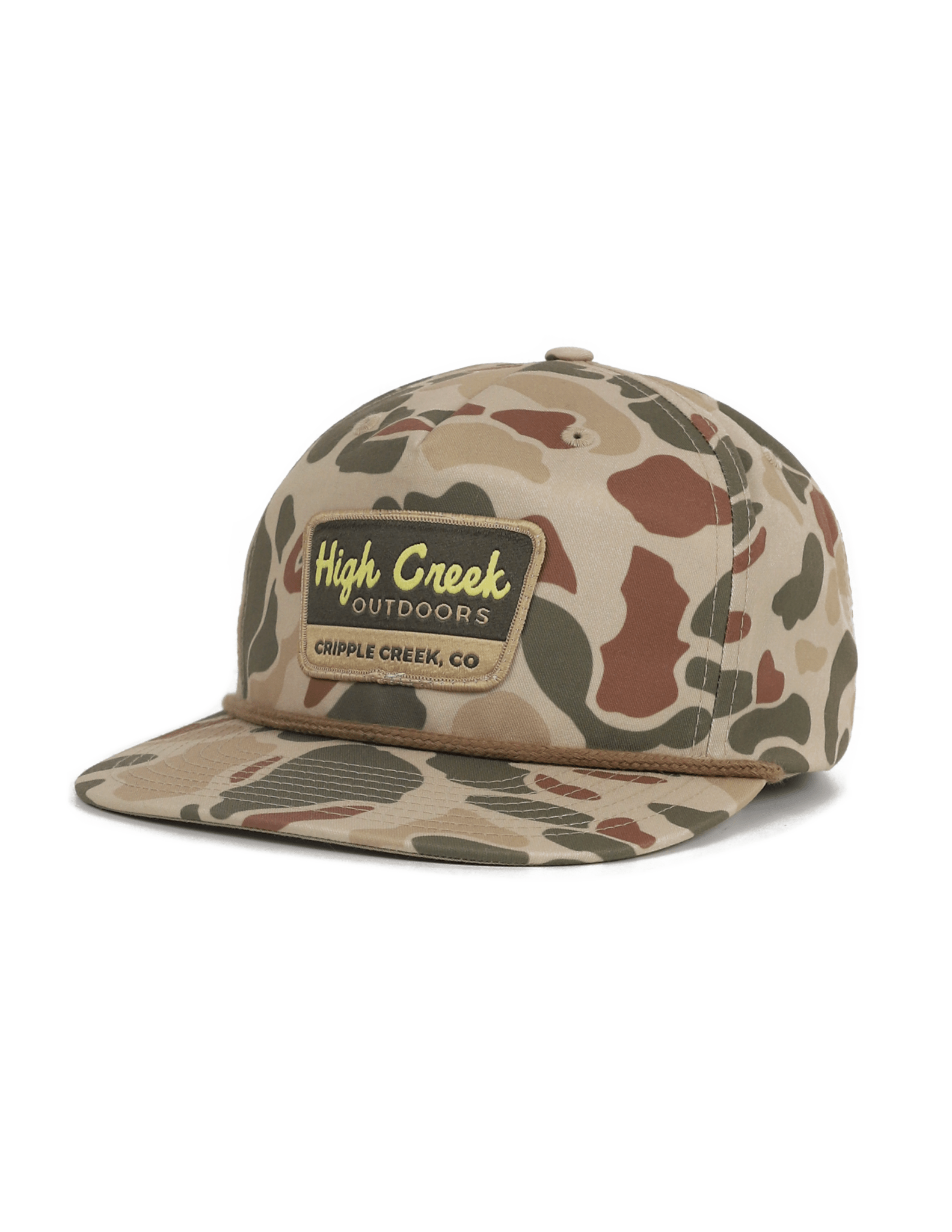 High Creek National Park Camo Patch Hat Harvest Duck Camo - High Creek