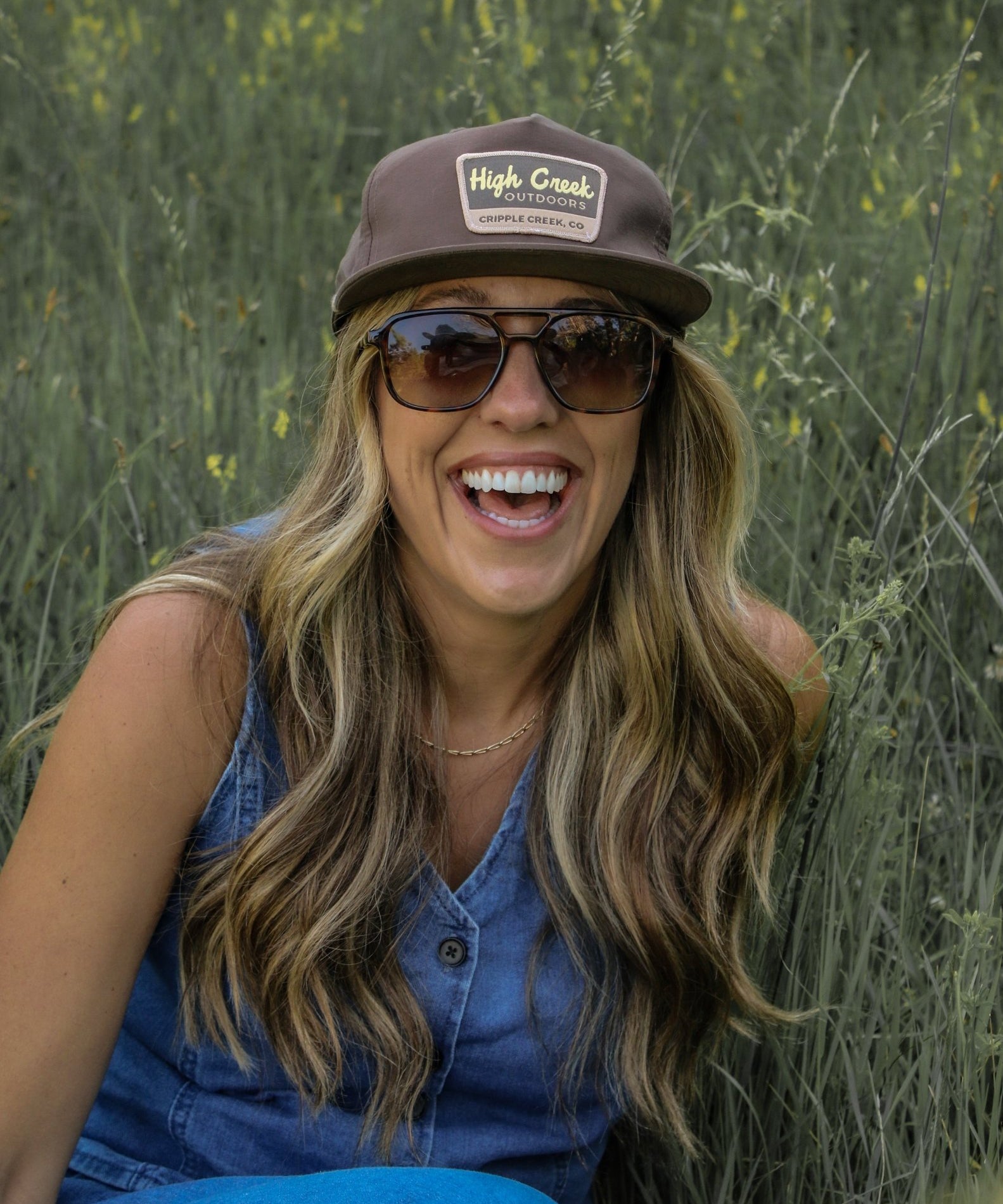 High Creek National Park Patch Hat Dark Mocha - High Creek