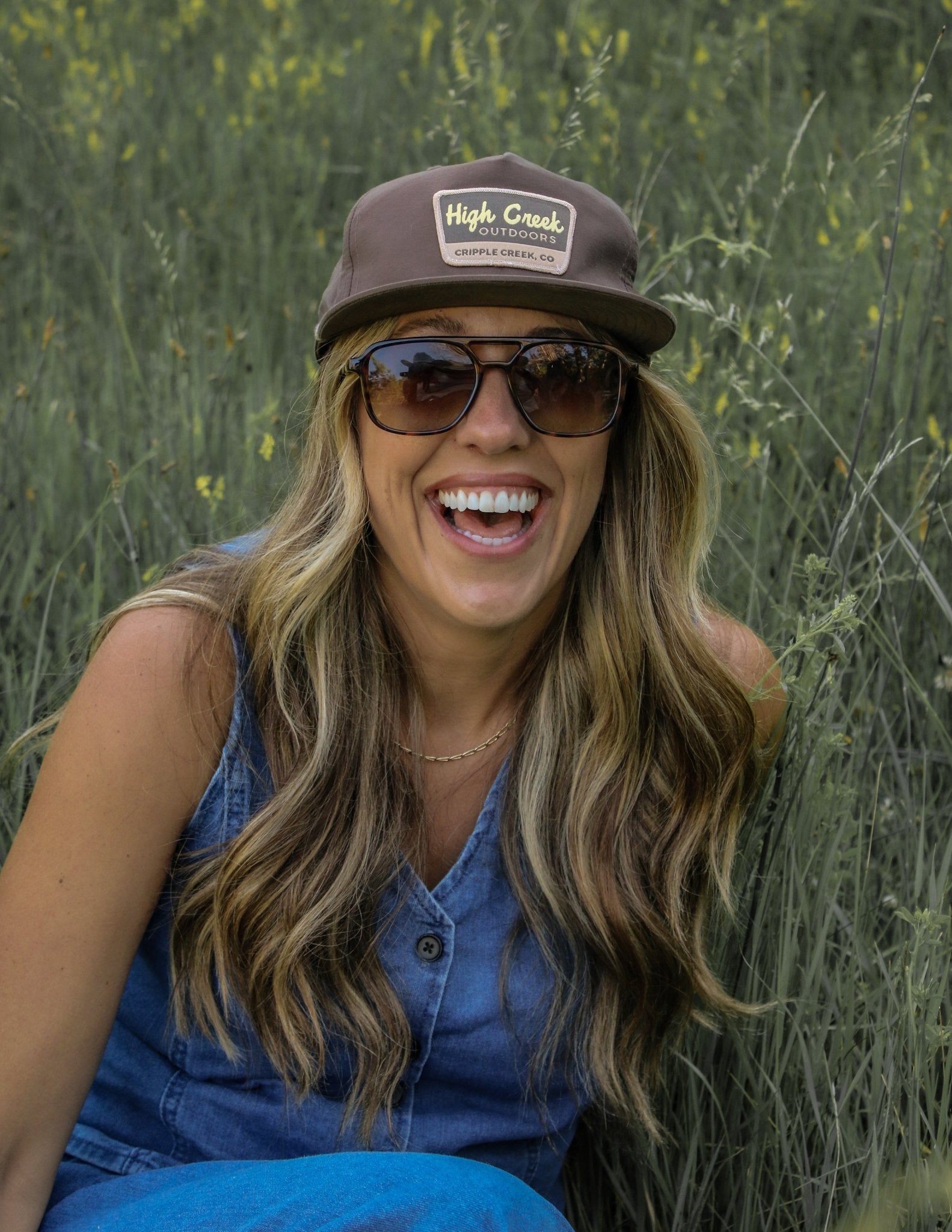 High Creek National Park Patch Hat Dark Mocha - High Creek
