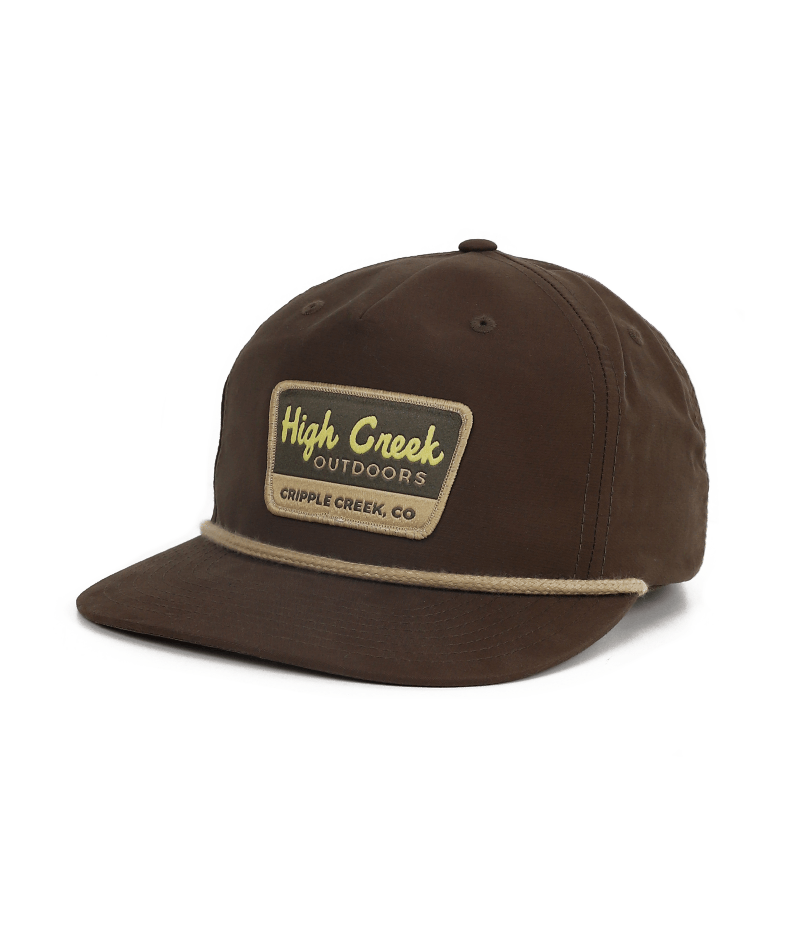 High Creek National Park Patch Hat Dark Mocha - High Creek