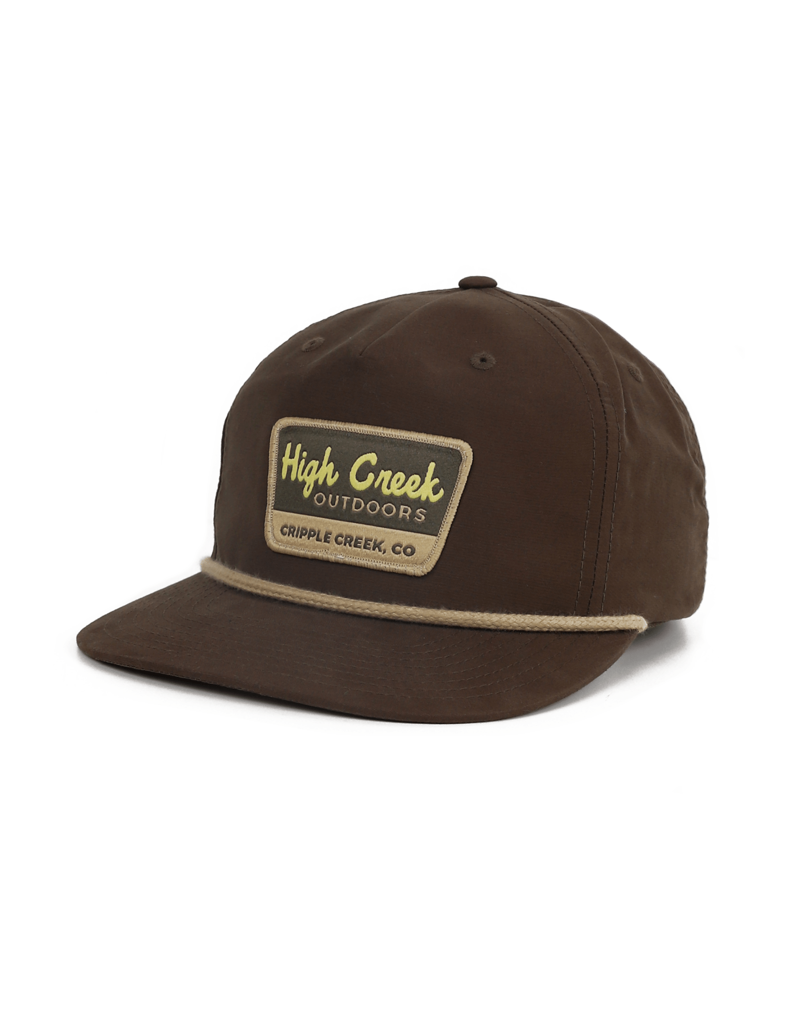 High Creek National Park Patch Hat Dark Mocha - High Creek