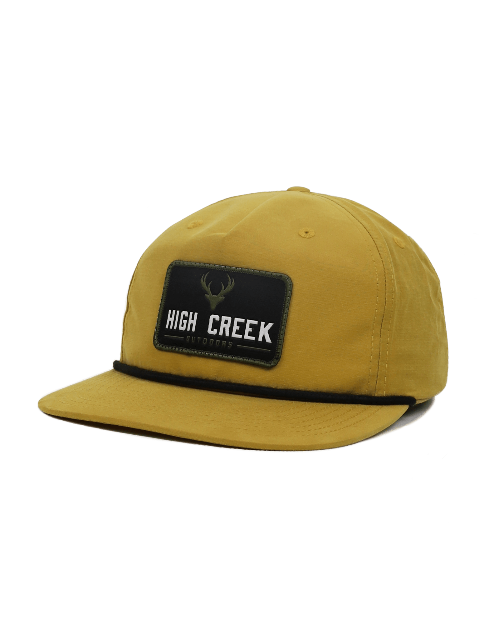 High Creek Outdoors Deer Head Patch Hat Biscuit - High Creek
