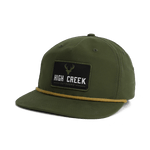High Creek Outdoors Deer Head Patch Hat Loden - High Creek