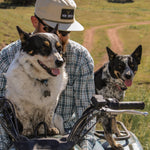 High Creek Outdoors Deer Head Patch Hat Sand Dune - High Creek