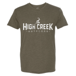 High Creek Outdoors Tee Green - High Creek