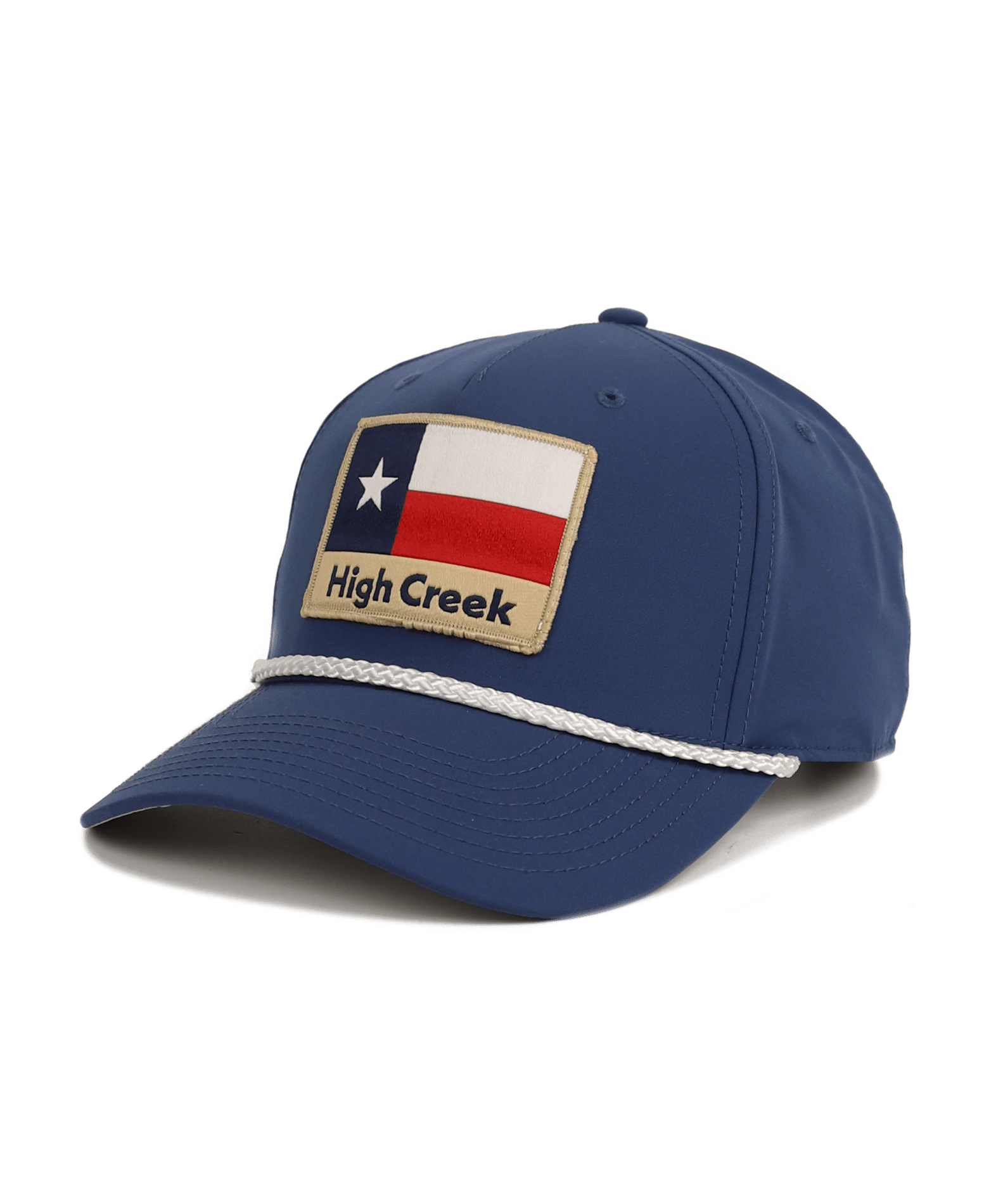 High Creek Rustic TX Flag Patch Hat - High Creek