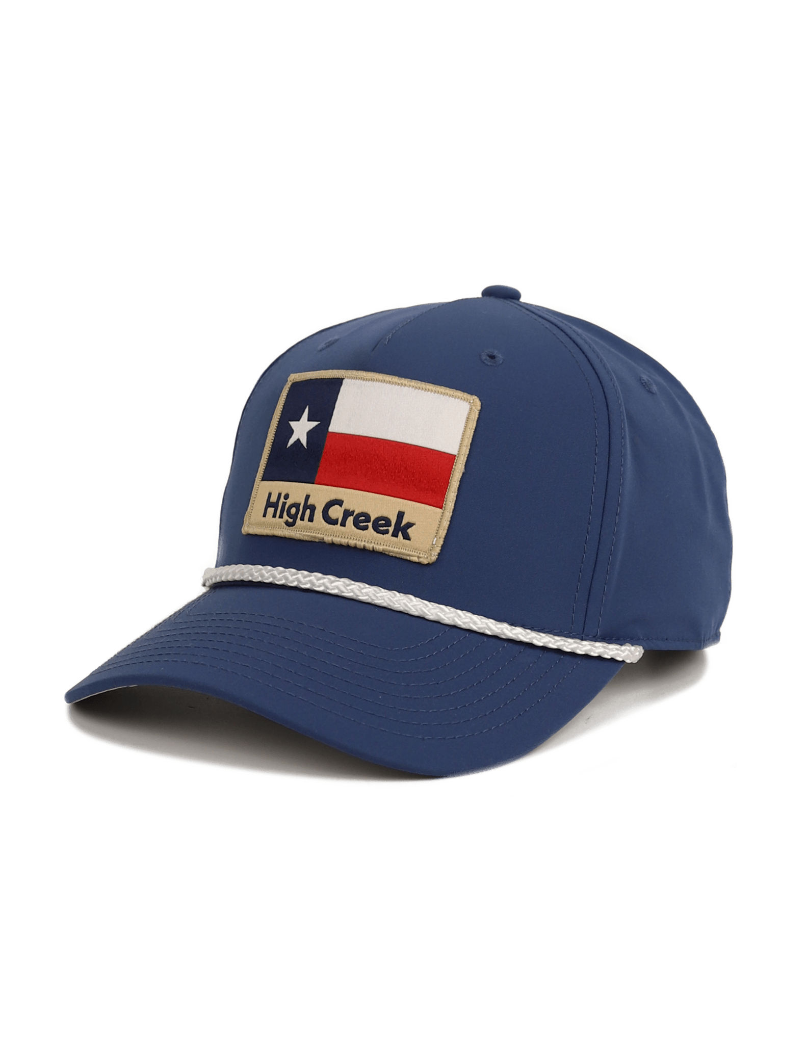 High Creek Rustic TX Flag Patch Hat - High Creek