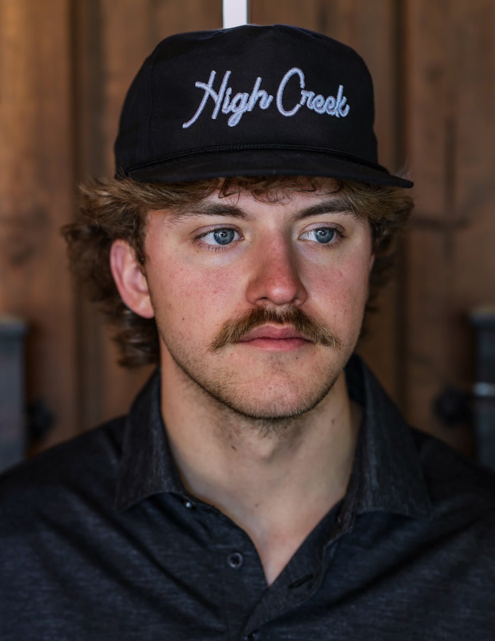 High Creek Script Hat Black - High Creek