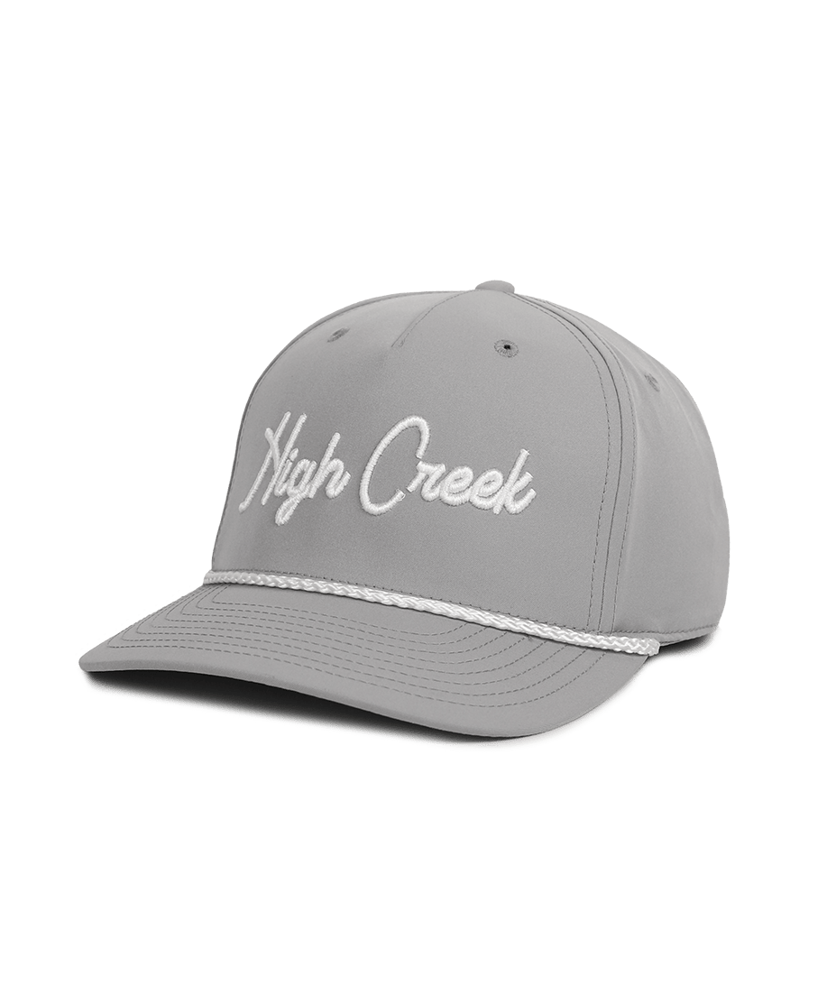High Creek Script Hat Grey - High Creek