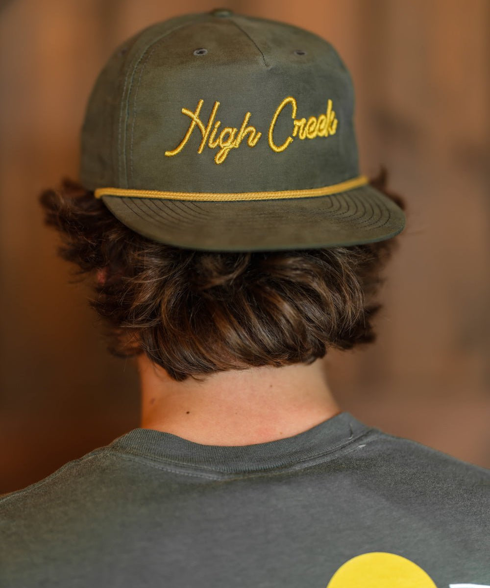 High Creek Script Hat Loden - High Creek