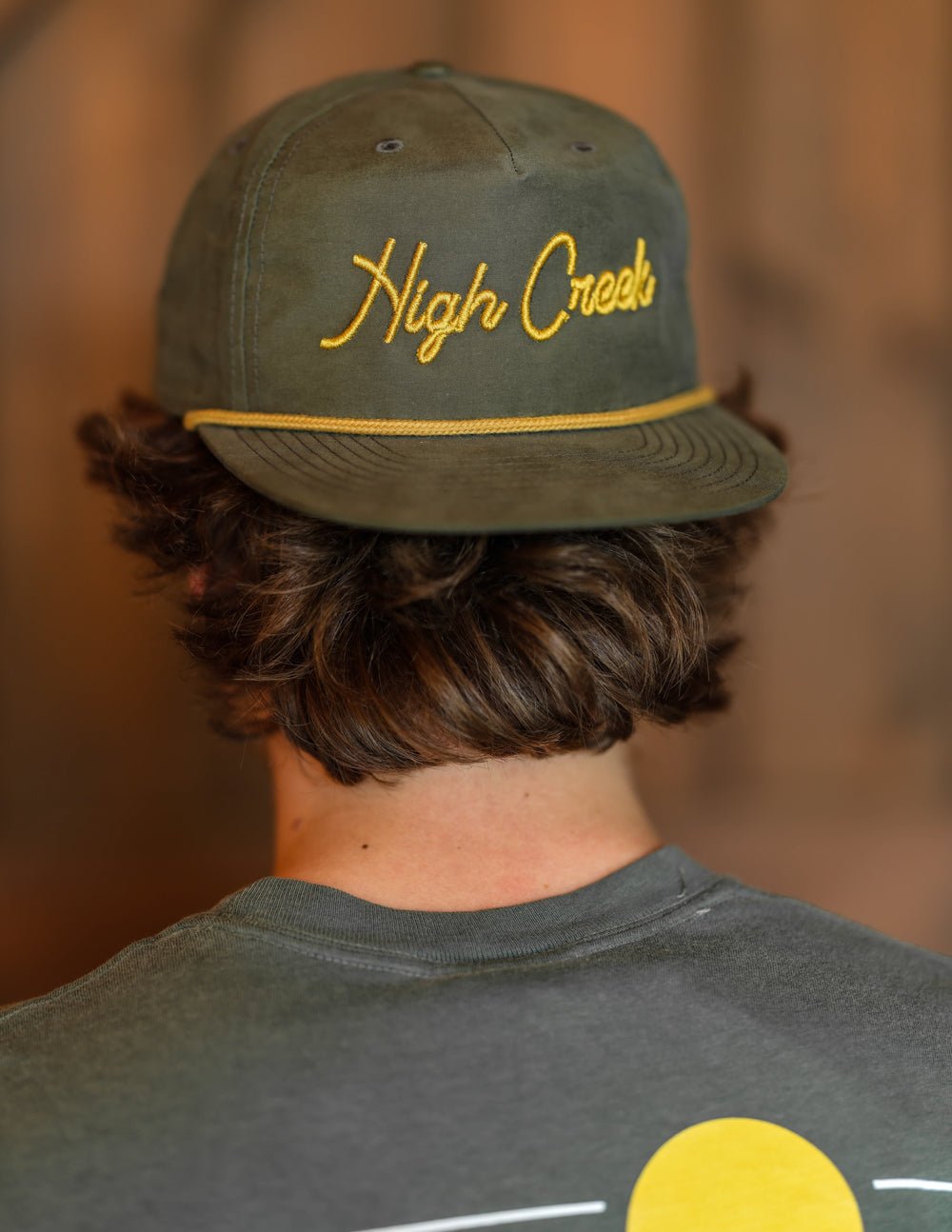 High Creek Script Hat Loden - High Creek